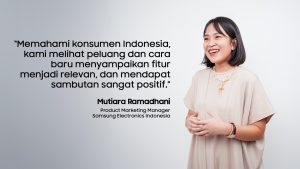 Mutiara Ramadhani Product Marketing Manager SEIN menekankan pentingnya pemahaman akan kebutuhan konsumen untuk hadirkan inovasi yang relevan